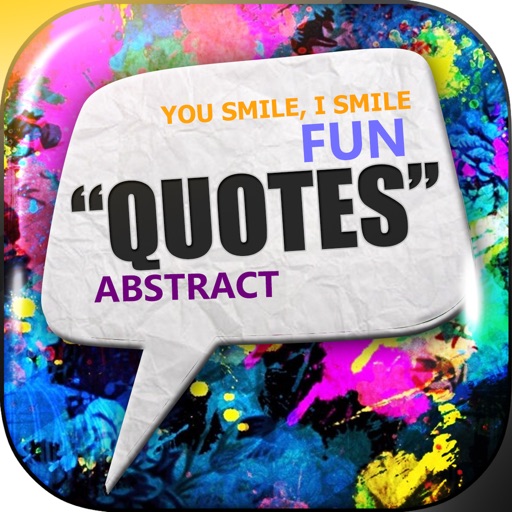 Daily Quotes Inspirational Maker “ Abstract Art ” Fashion Wallpaper Themes Pro icon