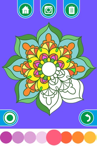 Coloring Books for adults - Mandala , ornament , anti-stress , art therapy + screenshot 2
