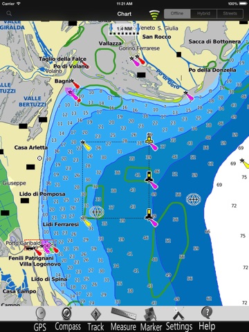 Adriatic Nautical Charts Pro screenshot 4
