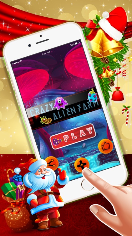 Crazy Alien Farm! : - A fun match 3 puzzle walk for Christmas season.