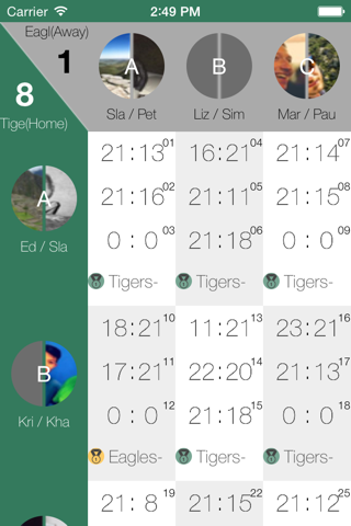 Badminton Scorecard screenshot 2