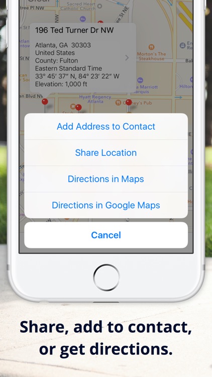 Drop a Pin - Map & GPS Address + Elevation Finder by ...