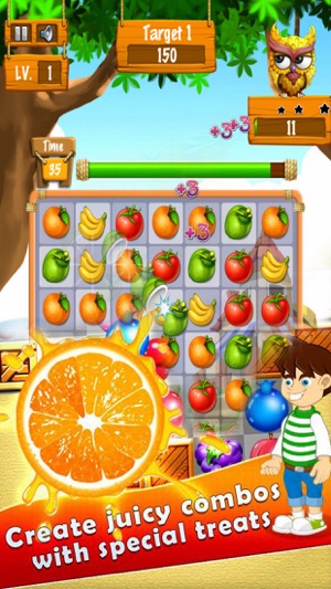 Crush Fruit Mania - Match 3(圖2)-速報App