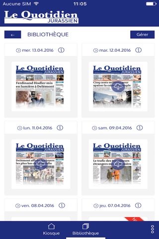 Le Quotidien Jurassien screenshot 3