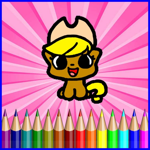 Coloring Games Kids Painting Little Book iOS App