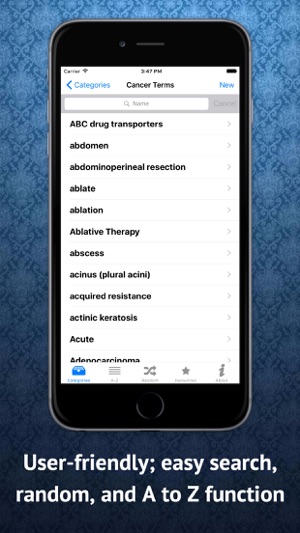 Cancer Terms Dictionary(圖2)-速報App