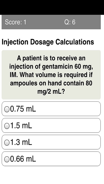 Learning Dosage Calculations Quiz +