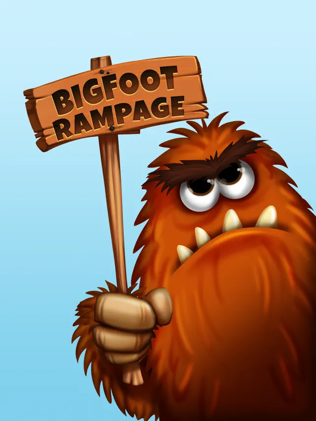 Bigfoot RAMPAGE!, game for IOS