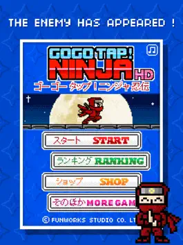 Game screenshot GoGo Tap ! Ninja Shuriken Beat The Villain Assassins HD mod apk