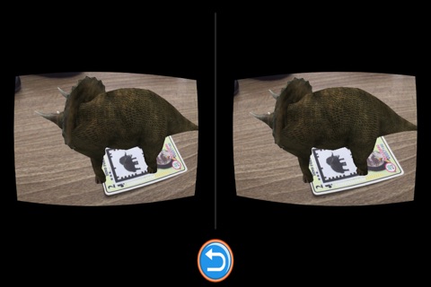 AR Dinosaurs(Augmented Reality + Cardboard) screenshot 2