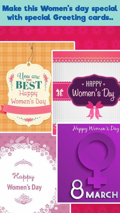 Women's Day Cards & Greetings