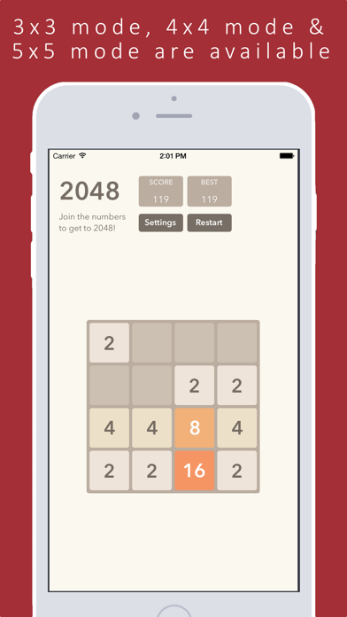 How to cancel & delete 2048 + Fibonacci from iphone & ipad 1