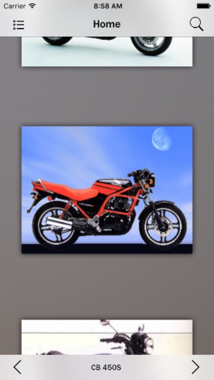 Honda Motorcycles Specs + screenshot-3