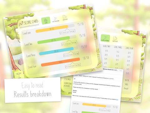 Tumbli's Language Comprehension Assessment screenshot 3