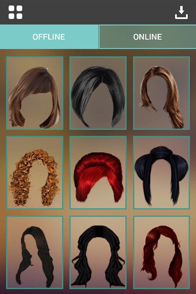 Woman Hair Style Changer screenshot 3