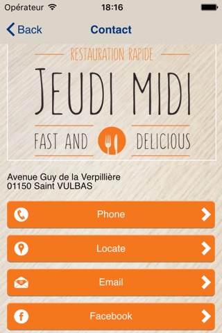 Jeudi Midi screenshot 2