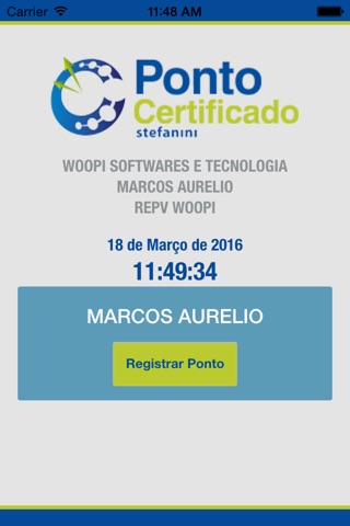 Ponto Certificado Stefanini screenshot 2