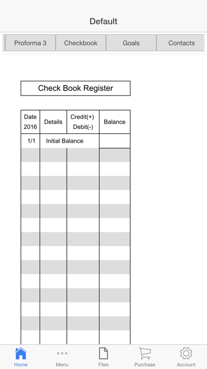 Customer Invoice