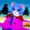 Blue Airplane Lynx Cat Racer - PRO - Jump Dive & Dodge Jet Plane Game