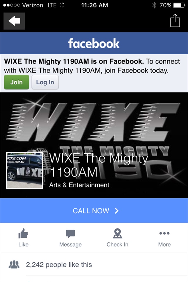WIXE The Mighty 1190 AM screenshot 4