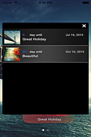 Favorite Day Event Countdown For Young screenshot 2