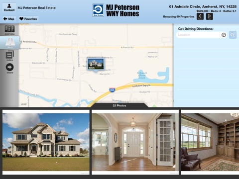MJ Peterson - WNY Homes for iPad screenshot 3