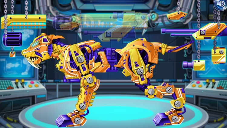 Robot Tiger Dragon Warrior - Robot War