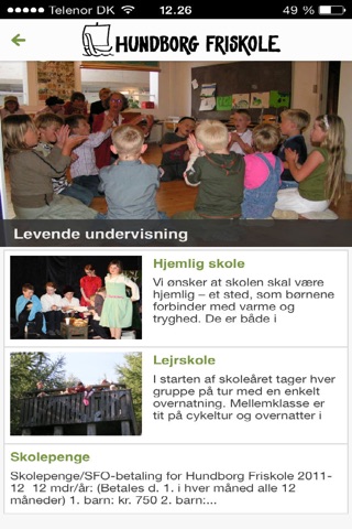 Hundborg Friskole screenshot 2