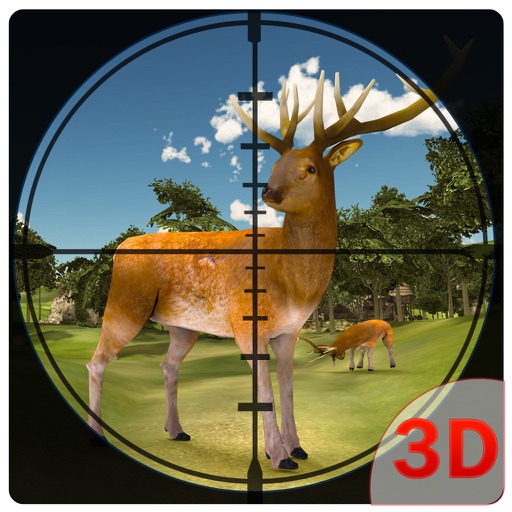 Angry Deer Hunter – Chase & hunt down wild animals in this shooting simulator game Icon