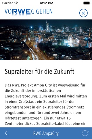 RWE Smartguide screenshot 2