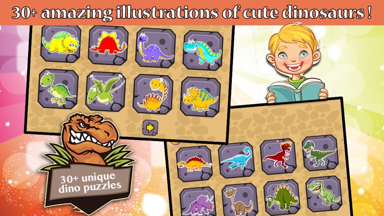 Dinosaurs Jigsaw Puzzle Games For Kids