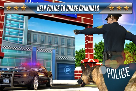 Police Dog Chase Street Criminals screenshot 4