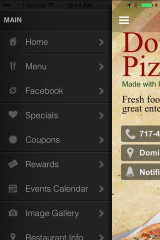 Dominion Pizza screenshot 2