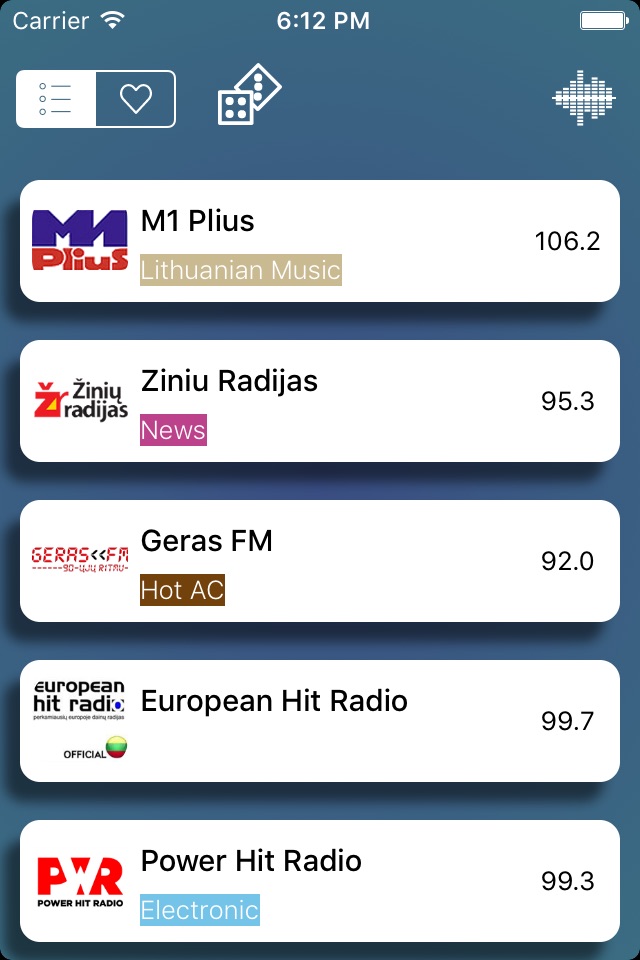 Lithuania Radio Live Player - Radiola - Lietuviškas radijas / Lithuanian Radio screenshot 4