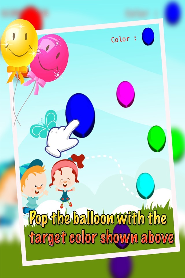 Kids Crazy Balloon Pop - Toddlers Fun Game for kids & kindergarten screenshot 2