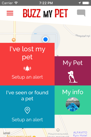 Buzz My Pet vous aide à retrouver votre animal per screenshot 4