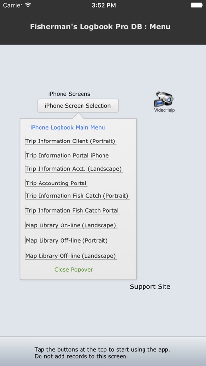 Fishermans Logbook Pro DB