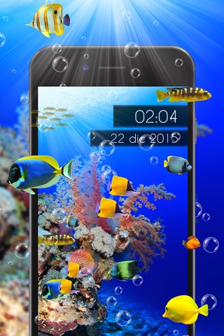 Amazing Aquarium Clock screenshot 3