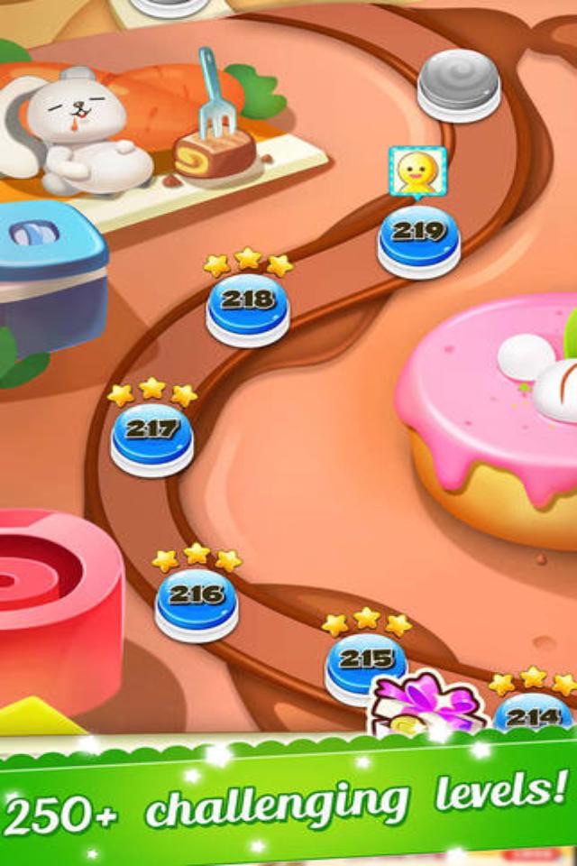 Candy Cake Smash - funny 3 match puzzle blast game screenshot 2
