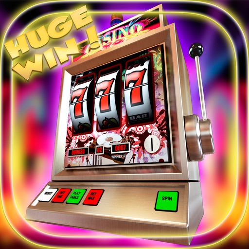 7 7 7 A Huge Win Gambling Machine - FREE Vegas Slots Game