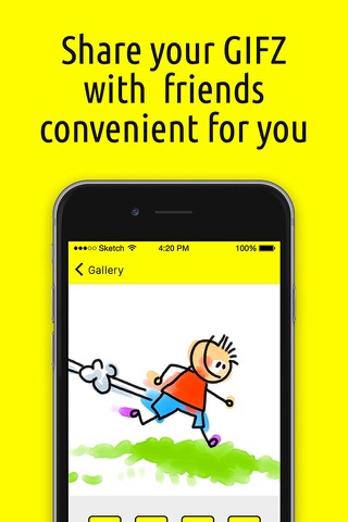 GIFZ - draw and share animated doodle gifs screenshot 3