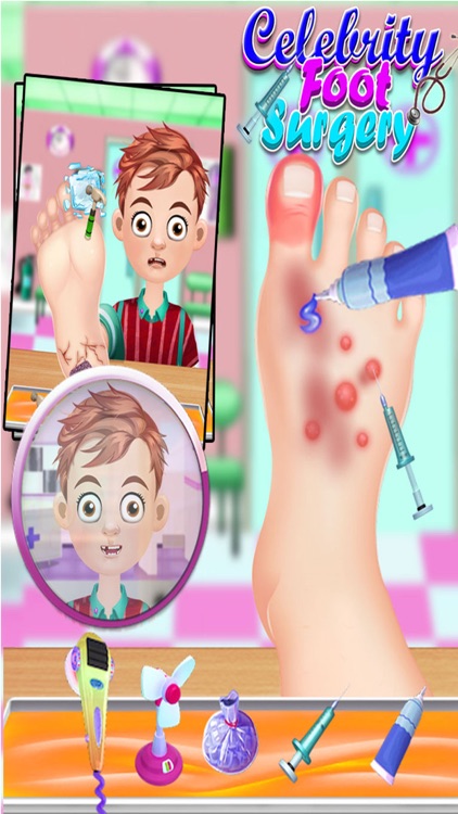 Foot Surgery : Surgery games for Kids, Free games for kids screenshot-3