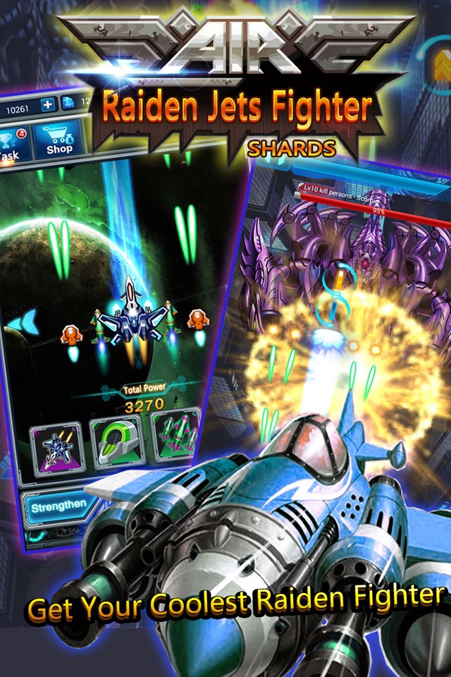 Raiden Jets Fighter: Arcade Craft Shooting Game screenshot 3