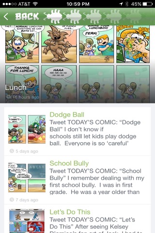 Skitter Comic Mobile App screenshot 2