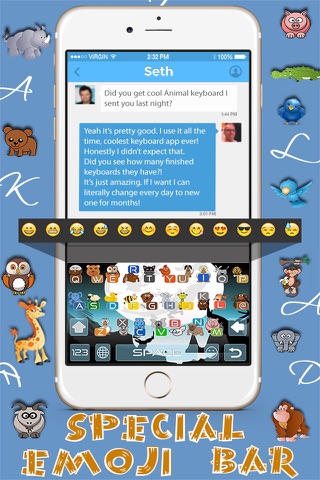 Animal Keyboards - Cute Custom Keyboard Maker screenshot 2