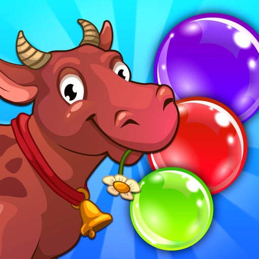 Animals Bubble Ball Shooter - Fun Poppers Lost Island Journey icon