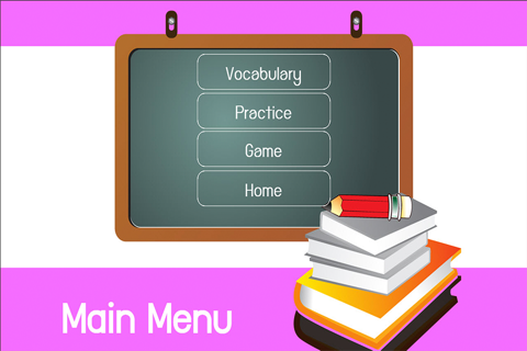 Learn English Vocabulary Lesson 6 : Learning Education games for kids and beginner Free screenshot 2