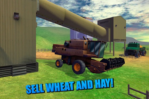 Farm Harvester Tractor Simulator 3D Full screenshot 3