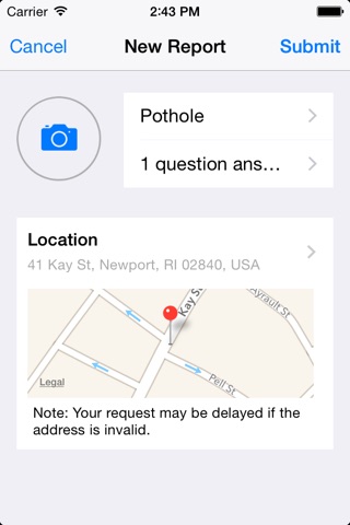 Report It! Newport RI screenshot 2