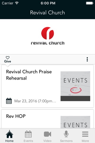Revival Church App screenshot 2